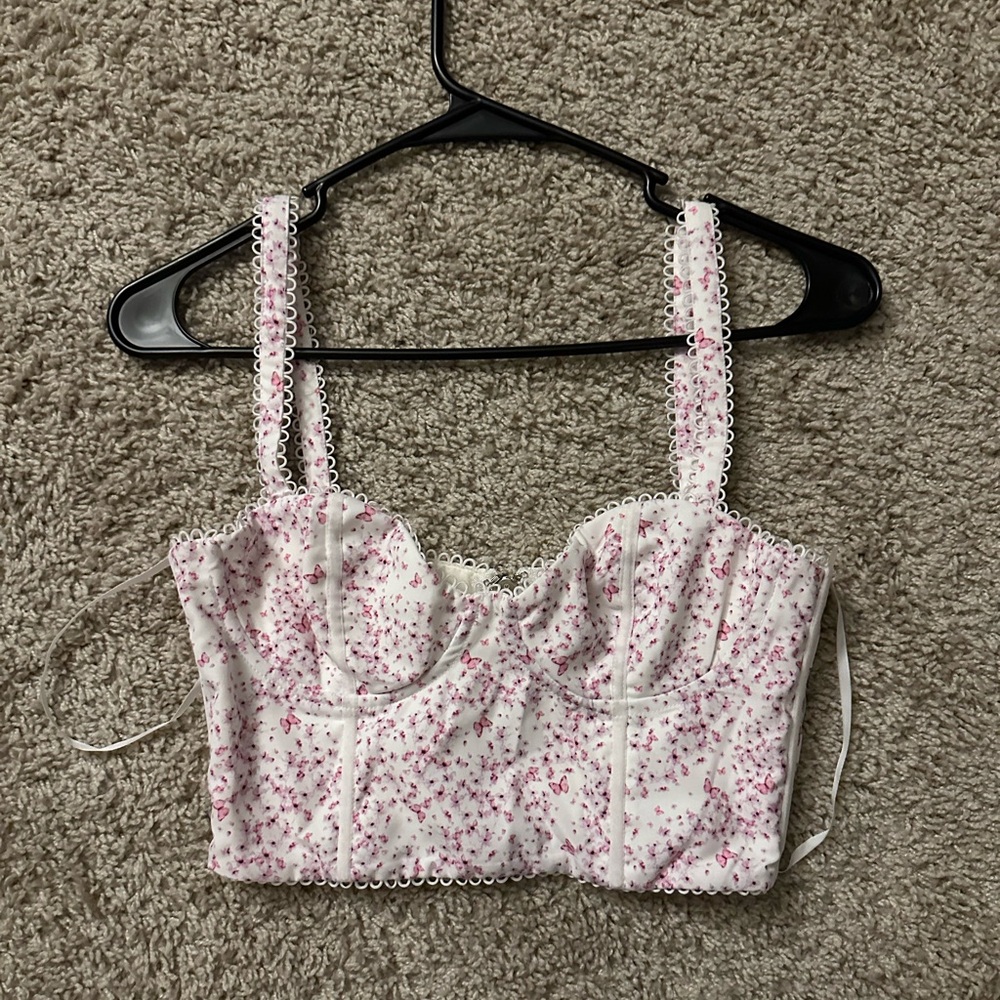 WHITEFOX BOTIQUE BUTTERFLY CORSET TOP